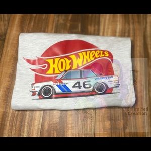 Hot wheels custom shirt